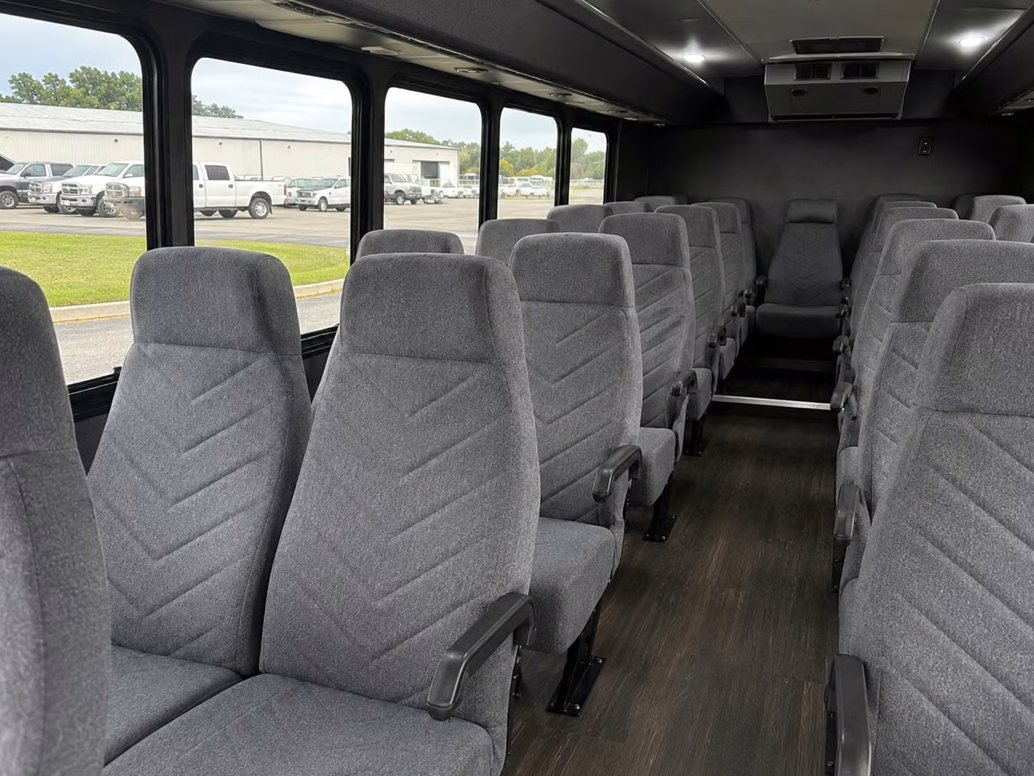 18 passenger minibus inside