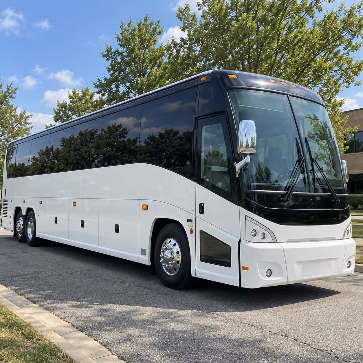 56 passenger charter bus