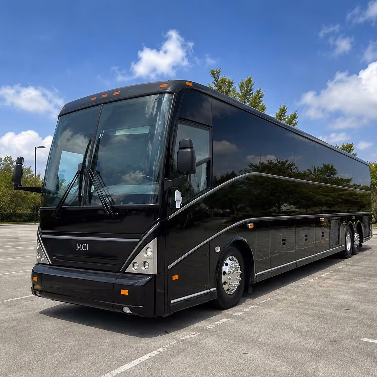 charter buses for high school athletic events and playoff travel across acadiana