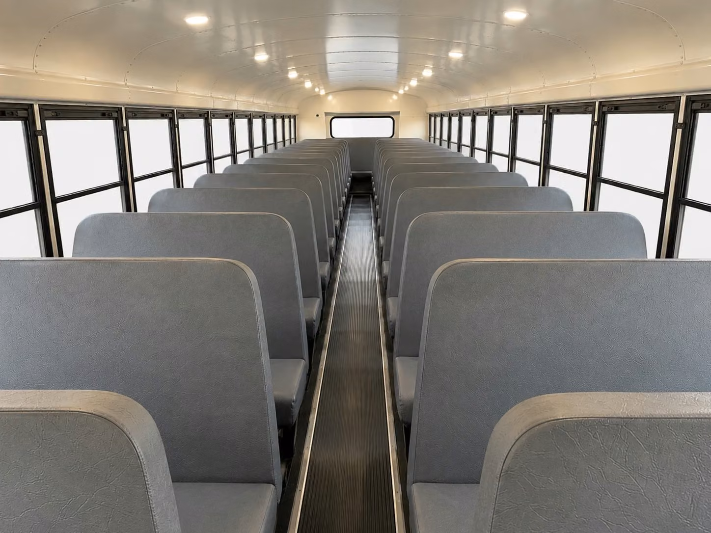 school bus interior