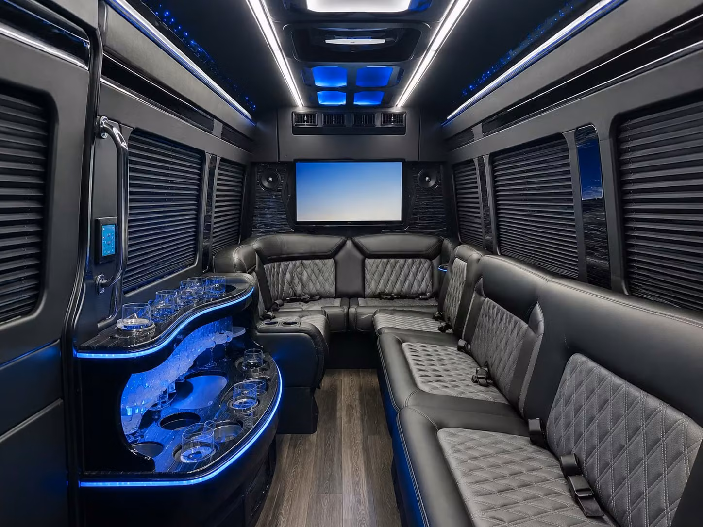 sprinter limousine inside