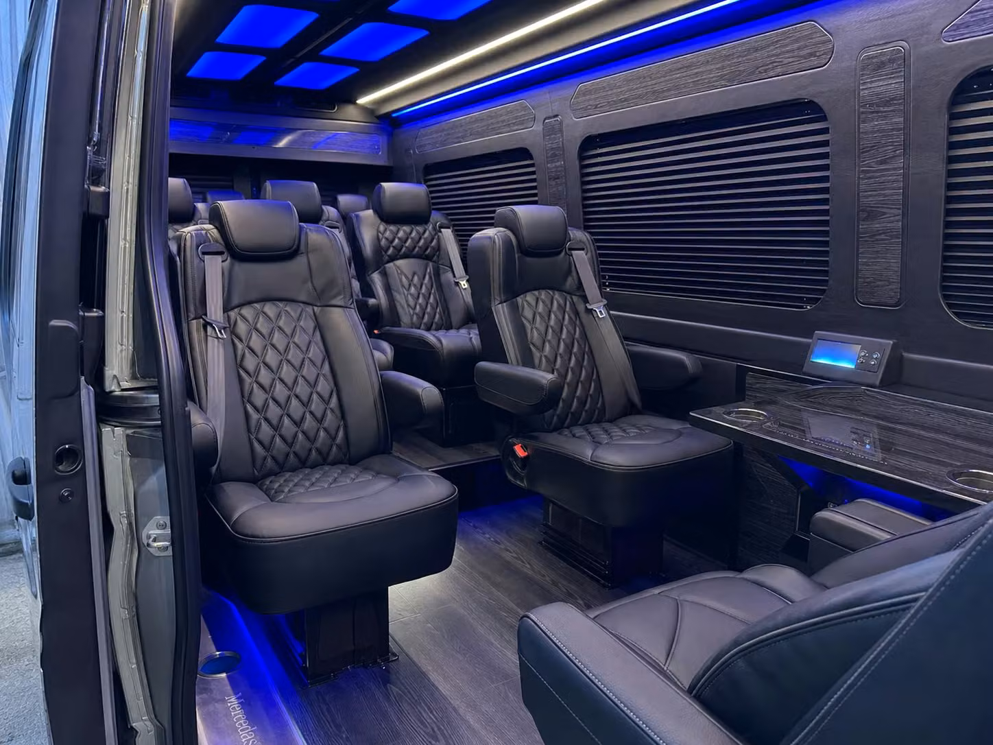 sprinter van transportation for groups and events across lafayette