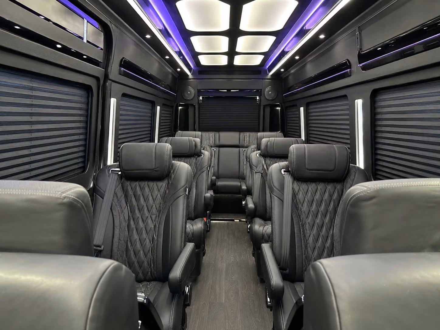 sprinter van with driver interior