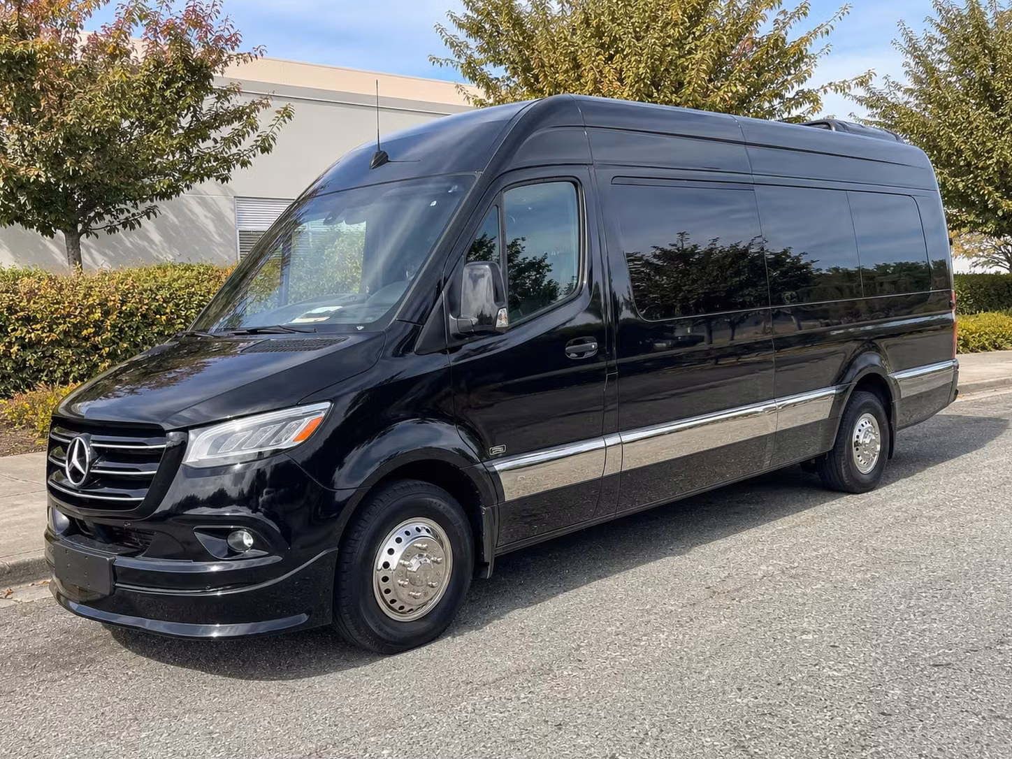 sprinter van with driver